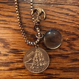 Brooks Brothers Gold Chain-Link Necklace